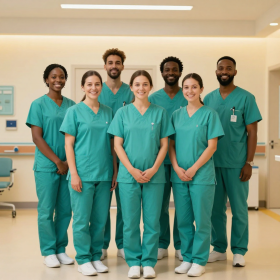 Team of nursing preceptors and educators